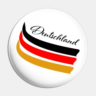 Deutschland und Flagge - German flag Pin