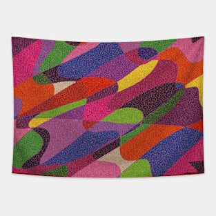 1980s retro pattern Tapestry