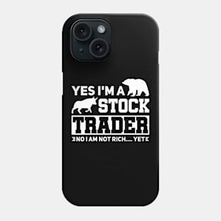 Goal-oriented Stock Trader Phone Case