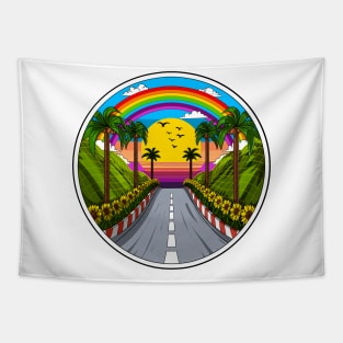 Hippie Summer Holiday Tapestry