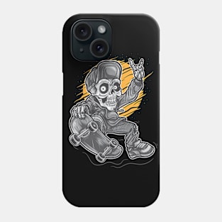 Skater Skull Boy Phone Case