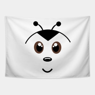 Bee Face Tapestry