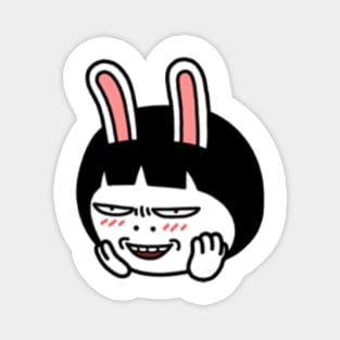 KakaoTalk Friend - The Hard Life by Hozo (Evil Face) Magnet