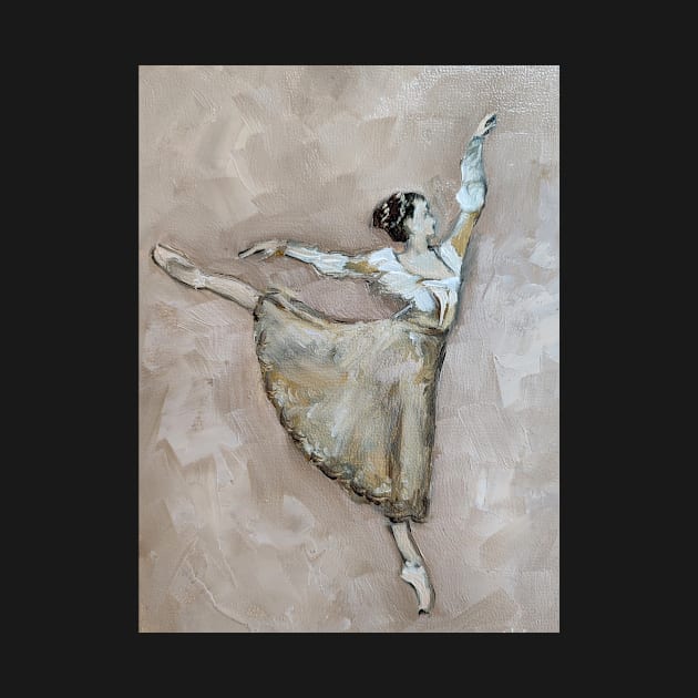 Ballet painting by Kuhtina