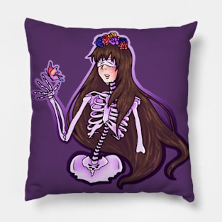 Death is the Reflection of Beauty Pillow