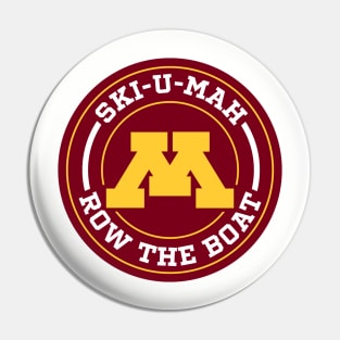 SKI-U-MAH - ROW THE BOAT Pin