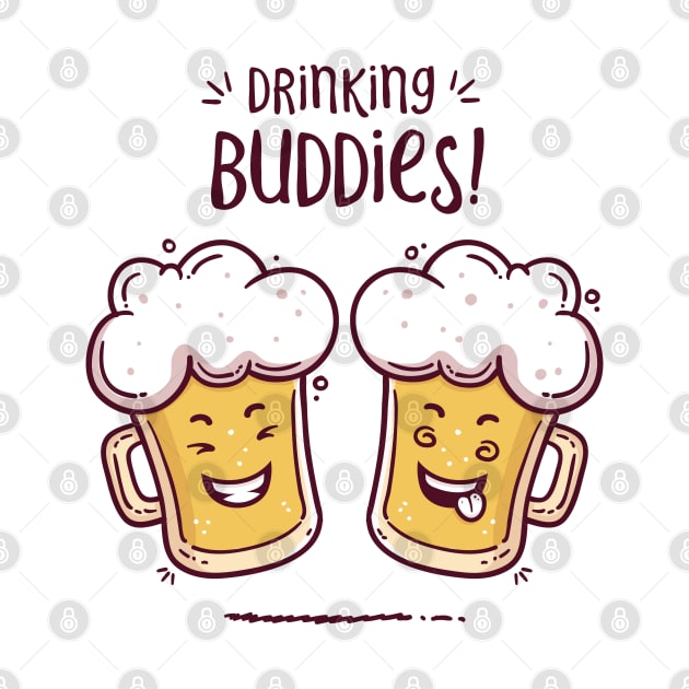 Drinking Buddies - Beer Lovers by zoljo