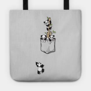 POCKET PANDAS Tote