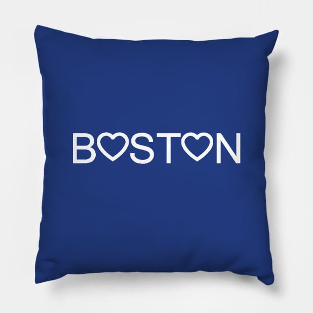 Boston Big Love Pillow by alittlebluesky