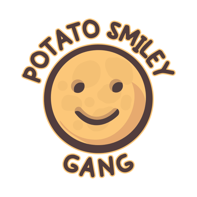 Potato Smiley Gang by BeeHappyTees