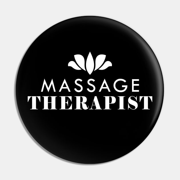 Massage Therapist Pin by KC Happy Shop