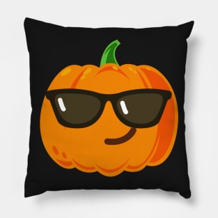 Pumpkin Sunglasses Pillow