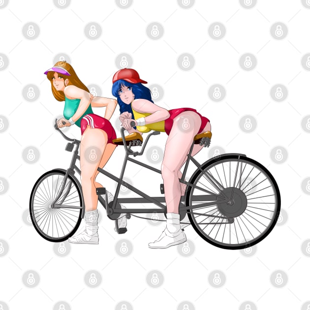 Girls bike by Robotech/Macross and Anime design's