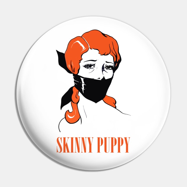 Skinny Puppy ∆ ∆ Original Fan Design Pin by unknown_pleasures