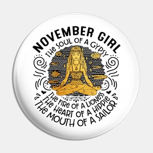 november girl Pin