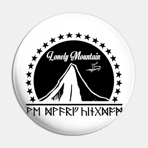 Lonely Mountain Pin by txesky