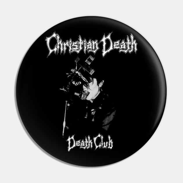 Christian Death Pin by VISIXVI