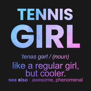 tennis girl T-Shirt
