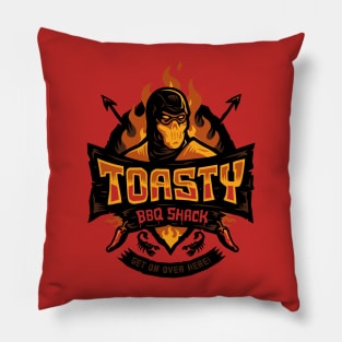 Toasty BBQ Shack Pillow