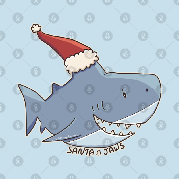 Discover Santa Jaws - Santa Claws - T-Shirt