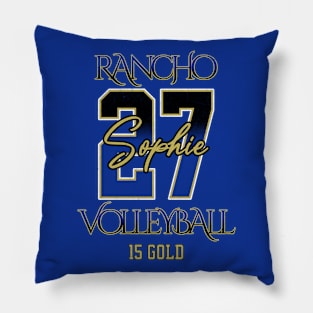 Sophie #27 Rancho VB (15 Gold) - Blue Pillow