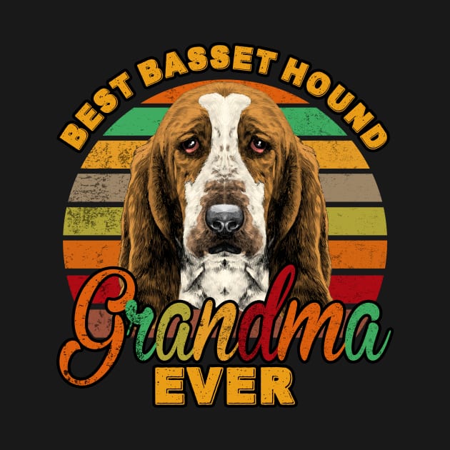 Best Basset Hound Grandma Ever by franzaled