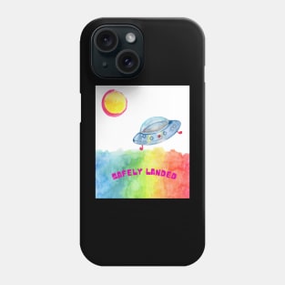 Safely Landed UFO Phone Case