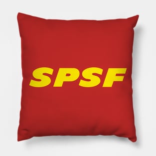 SPSF Yellow Logo Pillow