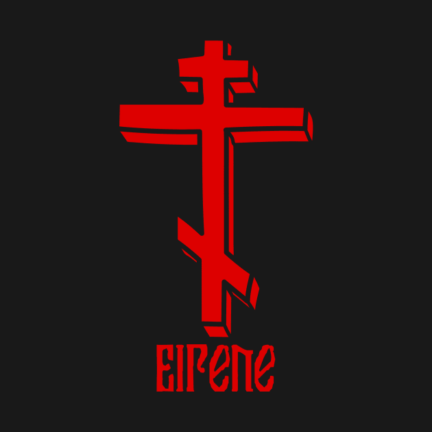 Eastern Orthodox Cross Peace Eirene by thecamphillips