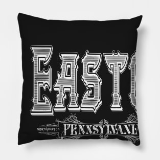 Vintage Easton, PA Pillow