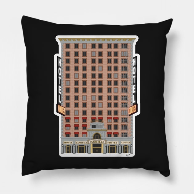 Hotel Cortez ~ AHS Pillow by Ruxandas