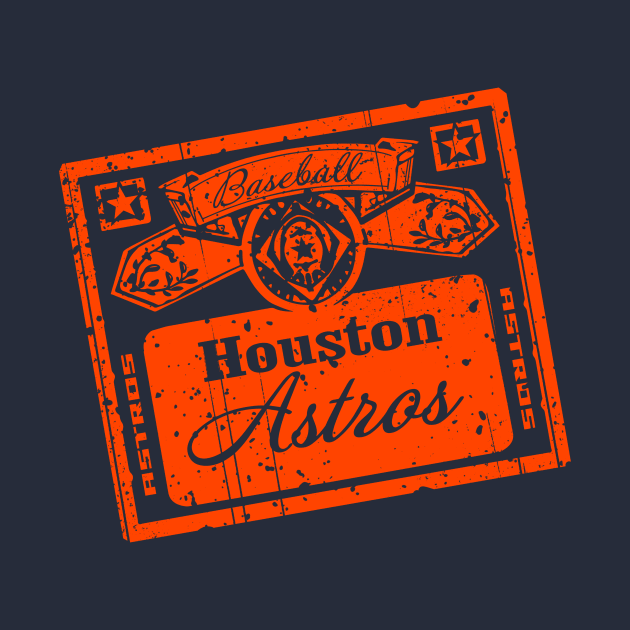 Vintage Astros Beer by Throwzack