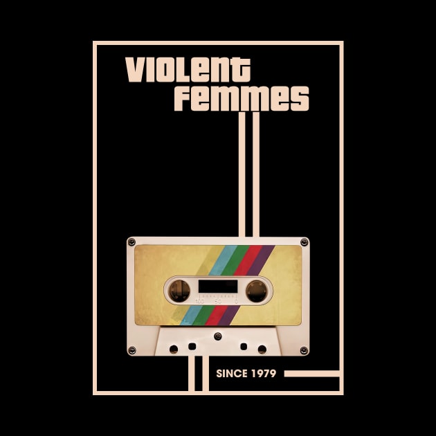 Violent Femmes Music Retro Cassette Tape by Computer Science