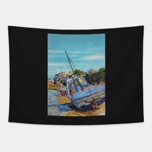 Boats at Bude Tapestry