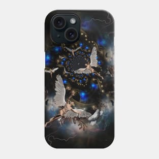 Angels in tunnel of souls Phone Case