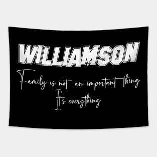 Williamson Second Name, Williamson Family Name, Williamson Middle Name Tapestry