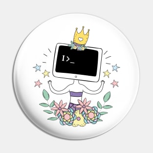 Magical coder girl Pin