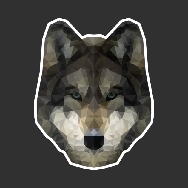 Poly Wolf by jesse_kyle_