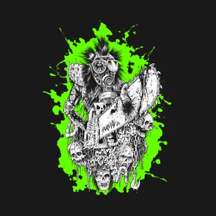 Chainsaw Charlie (green) T-Shirt