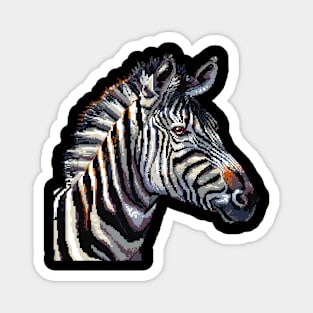 16-Bit Zebra Magnet