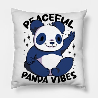 Hello Panda Positivity Pillow