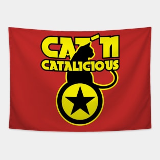 Catn Catalicious Captain Cat Birthday Gift Shirt 2 Tapestry