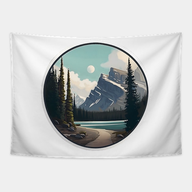 Banff National Park Tapestry by starryskin