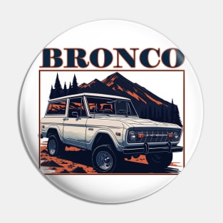 bronco - vintage Pin