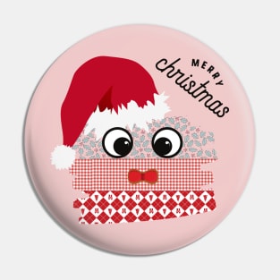 BOW Christmas Pin