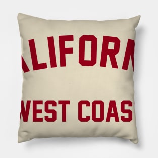 california west coast Pillow