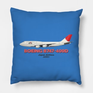 Boeing B747-400D - Japan Airlines Pillow