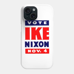 1956 Vote Ike and Nixon Phone Case