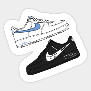 Air Force 1 Stickers Teepublic