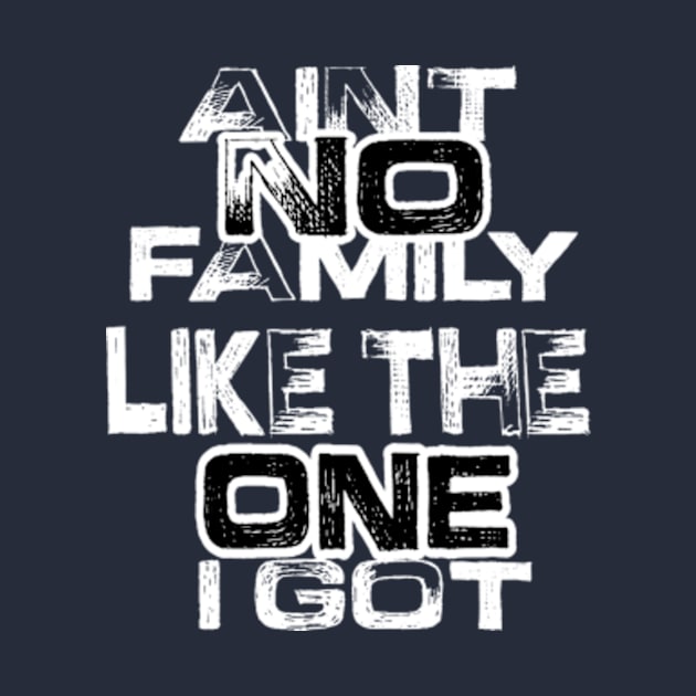 Aint No Family Like the One I Got by TshirtMA